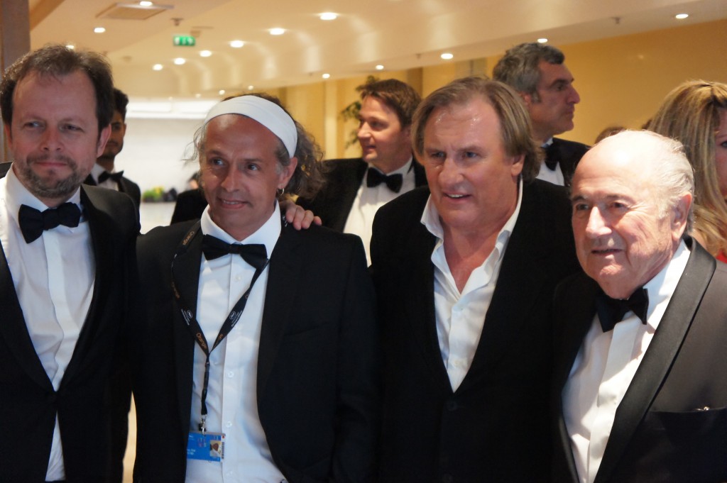Gérard Depardieu à Cannes